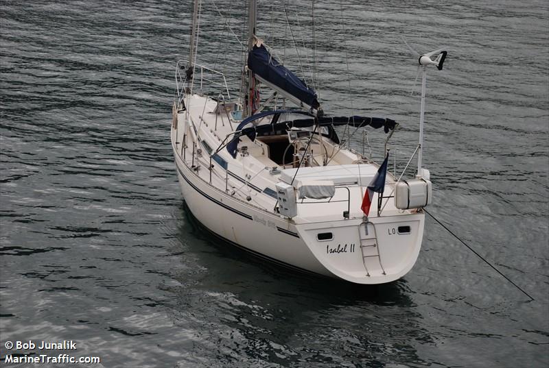 isabel ii (Sailing vessel) - IMO , MMSI 227379970, Call Sign FAD2995 under the flag of France