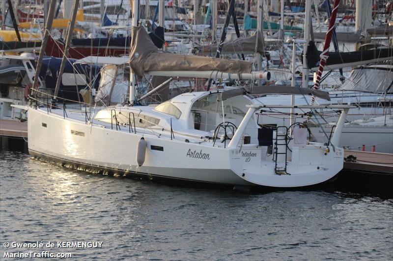 artaban (Unknown) - IMO , MMSI 227886350, Call Sign FAF6750 under the flag of France
