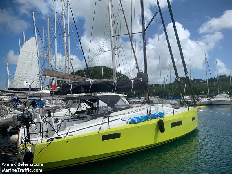 caribbean dandy (Sailing vessel) - IMO , MMSI 227959950, Call Sign FAG6475 under the flag of France