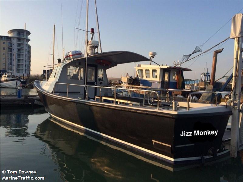 sea monkey (Pleasure craft) - IMO , MMSI 232010725, Call Sign MBSQ7 under the flag of United Kingdom (UK)