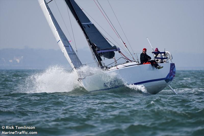 purple mist (Sailing vessel) - IMO , MMSI 232019426, Call Sign MEIO5 under the flag of United Kingdom (UK)