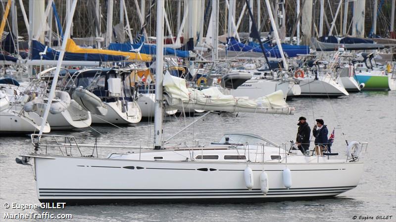 matilda (Sailing vessel) - IMO , MMSI 232027017, Call Sign MHBS7 under the flag of United Kingdom (UK)