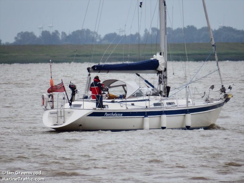 panthalassa (Sailing vessel) - IMO , MMSI 232067000, Call Sign MXAJ8 under the flag of United Kingdom (UK)