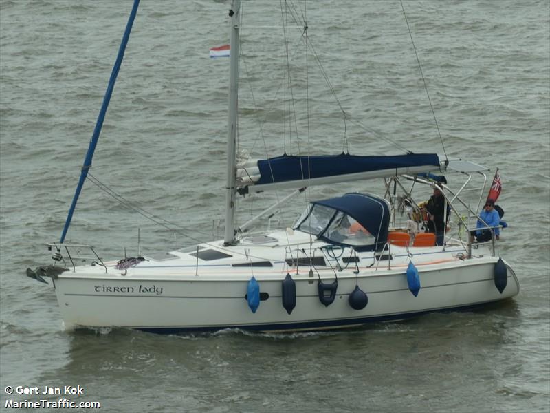 tirren lady (-) - IMO , MMSI 235031891, Call Sign MKXX8 under the flag of United Kingdom (UK)