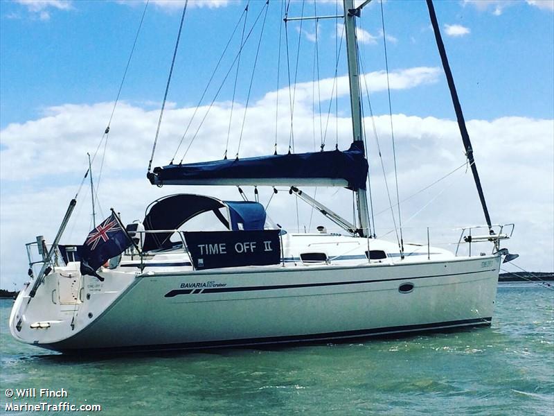 time off ii (Sailing vessel) - IMO , MMSI 235037083, Call Sign MNAV2 under the flag of United Kingdom (UK)