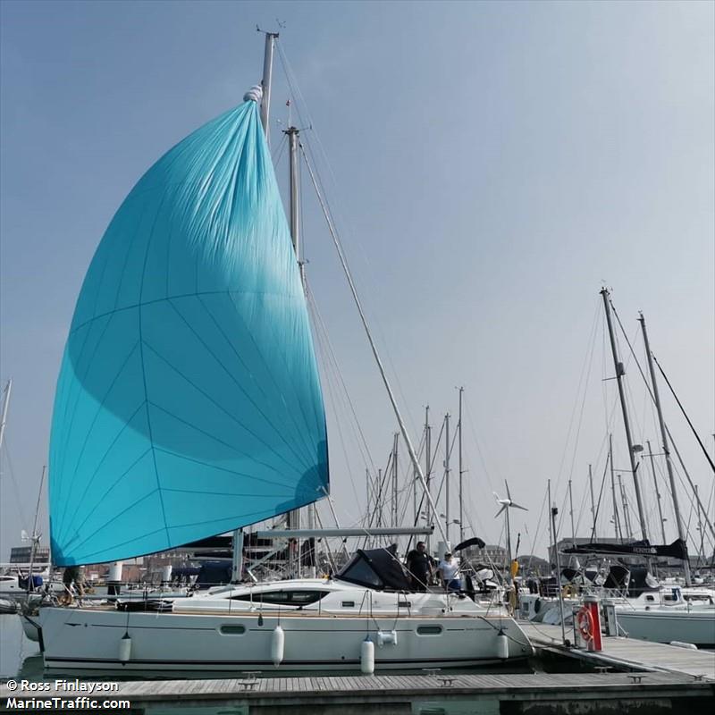 blue mist (Sailing vessel) - IMO , MMSI 235056798, Call Sign MVFZ5 under the flag of United Kingdom (UK)