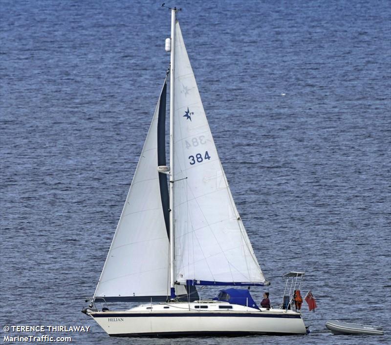 helian (Unknown) - IMO , MMSI 235076935, Call Sign 2CYW7 under the flag of United Kingdom (UK)