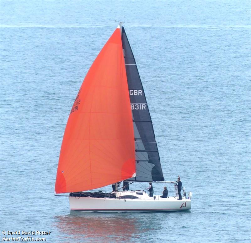 assassin (Sailing vessel) - IMO , MMSI 235079276, Call Sign 2DIN6 under the flag of United Kingdom (UK)