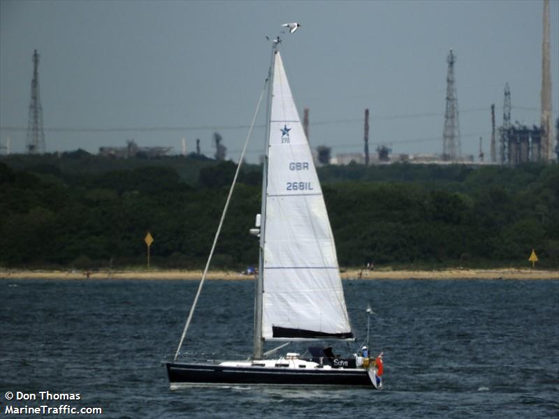 suive (Sailing vessel) - IMO , MMSI 235083257, Call Sign 2DZP4 under the flag of United Kingdom (UK)