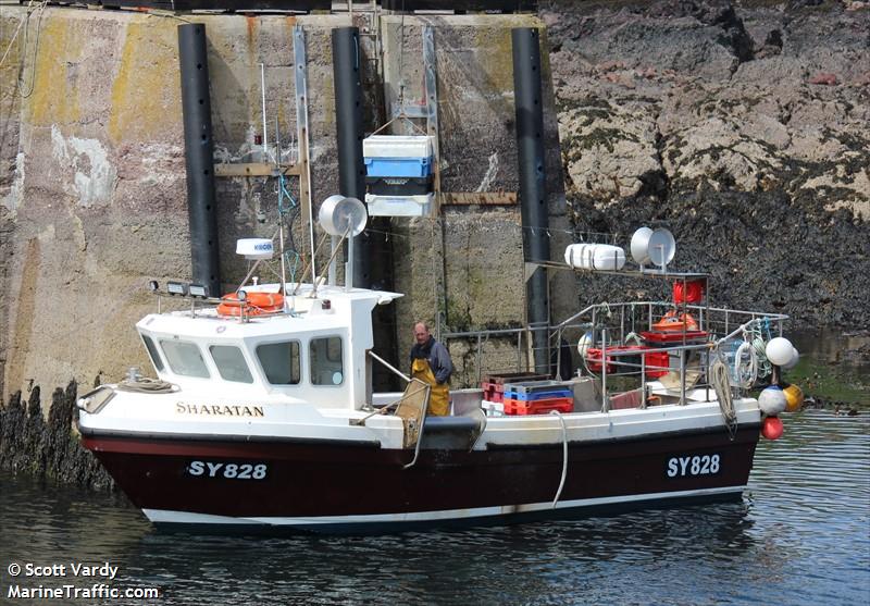sharatan (Fishing vessel) - IMO , MMSI 235083744 under the flag of United Kingdom (UK)