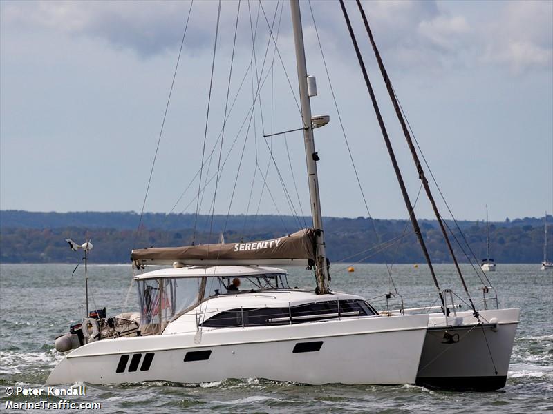 serenity (Sailing vessel) - IMO , MMSI 235095749, Call Sign 2GAI9 under the flag of United Kingdom (UK)