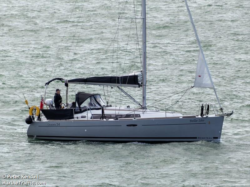 belle isle (Sailing vessel) - IMO , MMSI 235103468 under the flag of United Kingdom (UK)