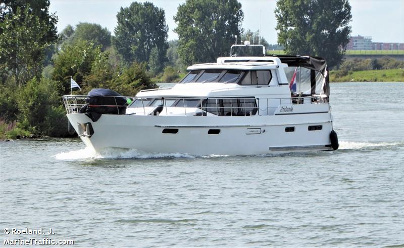 andante (Pleasure craft) - IMO , MMSI 244022373 under the flag of Netherlands