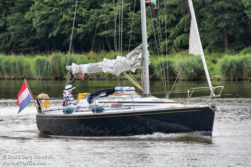 hardebolle (Pleasure craft) - IMO , MMSI 244030389, Call Sign PG9214 under the flag of Netherlands