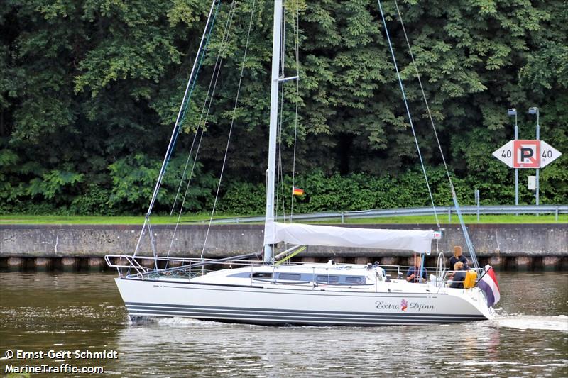extra djinn (Sailing vessel) - IMO , MMSI 244050134, Call Sign PC2671 under the flag of Netherlands