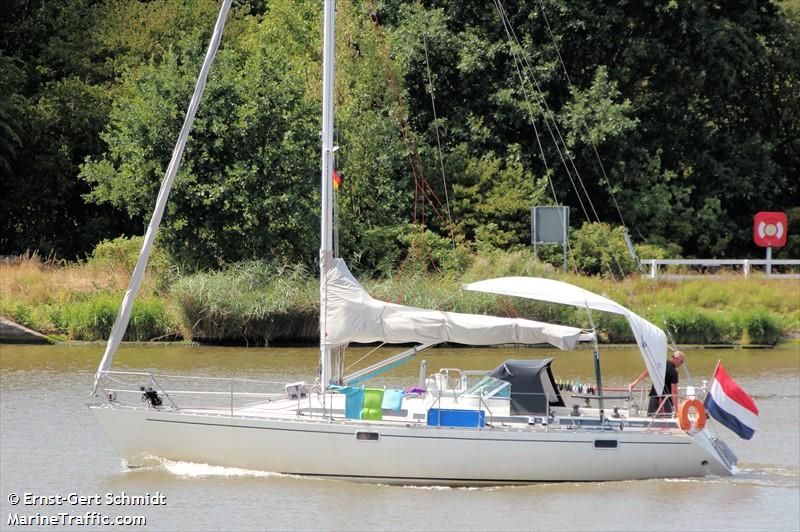 gulden ram (Sailing vessel) - IMO , MMSI 244180820, Call Sign PF2662 under the flag of Netherlands