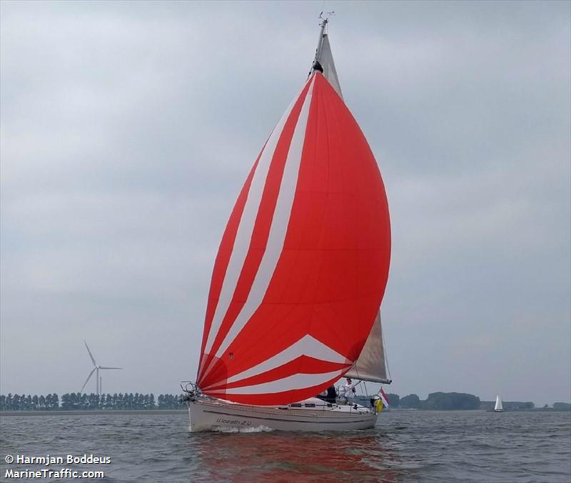 woesth 2.0 (Sailing vessel) - IMO , MMSI 244290185, Call Sign PC5906 under the flag of Netherlands