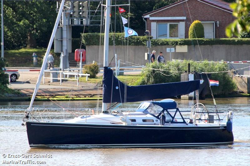 jester (Sailing vessel) - IMO , MMSI 244780022, Call Sign PA2651 under the flag of Netherlands