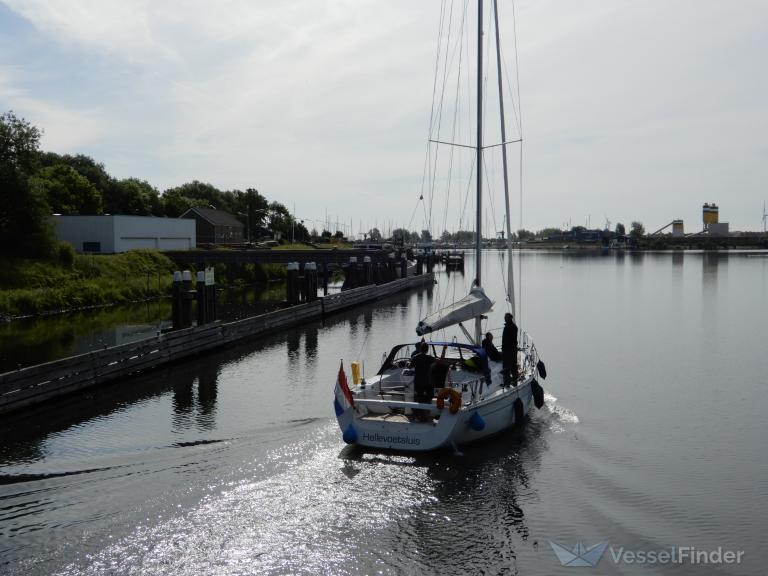 dansen aan zee (Sailing vessel) - IMO , MMSI 244780508, Call Sign PH7017 under the flag of Netherlands