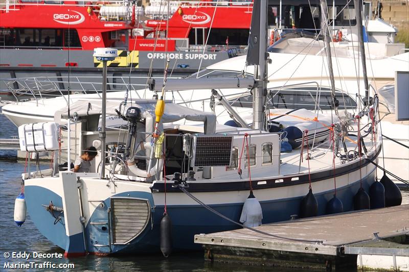 maris (Sailing vessel) - IMO , MMSI 244810270, Call Sign PC5877 under the flag of Netherlands