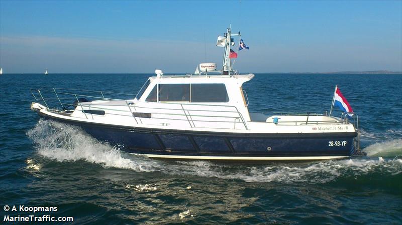 retriever (Pleasure craft) - IMO , MMSI 244810496, Call Sign PA6784 under the flag of Netherlands