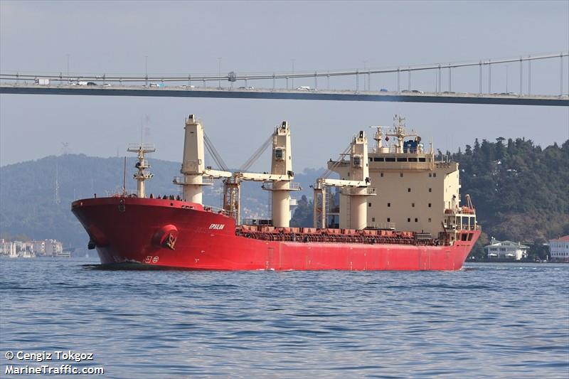 epsilon (Bulk Carrier) - IMO 9110901, MMSI 248668000, Call Sign 9HA4754 under the flag of Malta