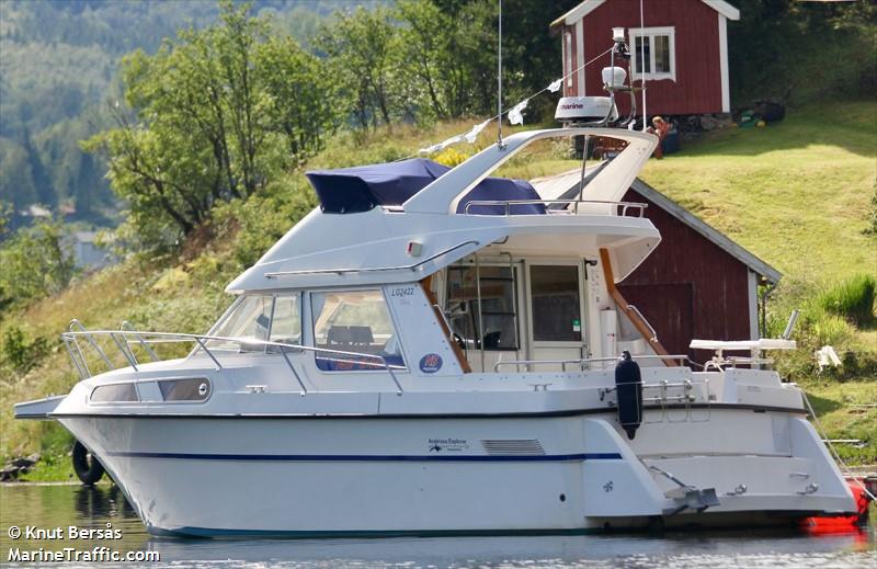 andrissa explorer (Pleasure craft) - IMO , MMSI 257030630, Call Sign LG2422 under the flag of Norway