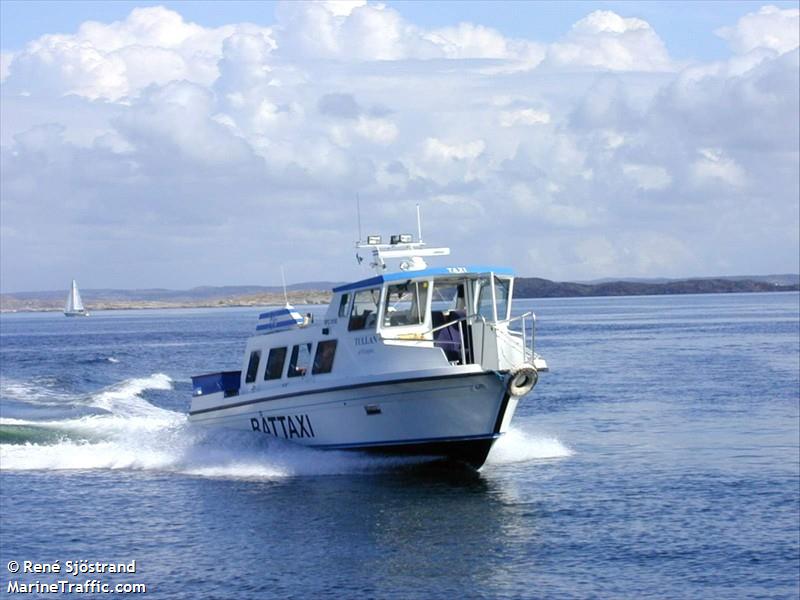 jessica (Passenger ship) - IMO , MMSI 265587790, Call Sign SFC5152 under the flag of Sweden