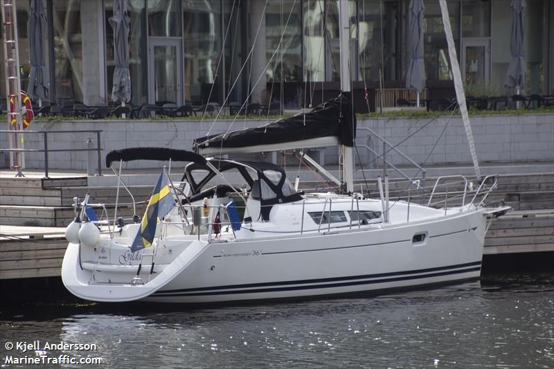 gilda (Sailing vessel) - IMO , MMSI 265626400, Call Sign SD5216 under the flag of Sweden