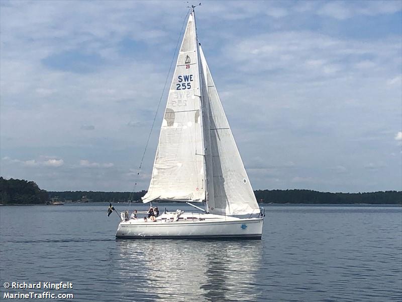 latika (Sailing vessel) - IMO , MMSI 265799170, Call Sign SF4798 under the flag of Sweden
