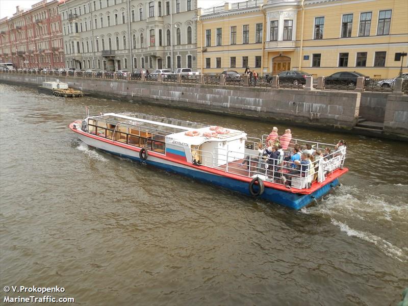 julietta (Passenger ship) - IMO , MMSI 273363190, Call Sign JULIETA under the flag of Russia