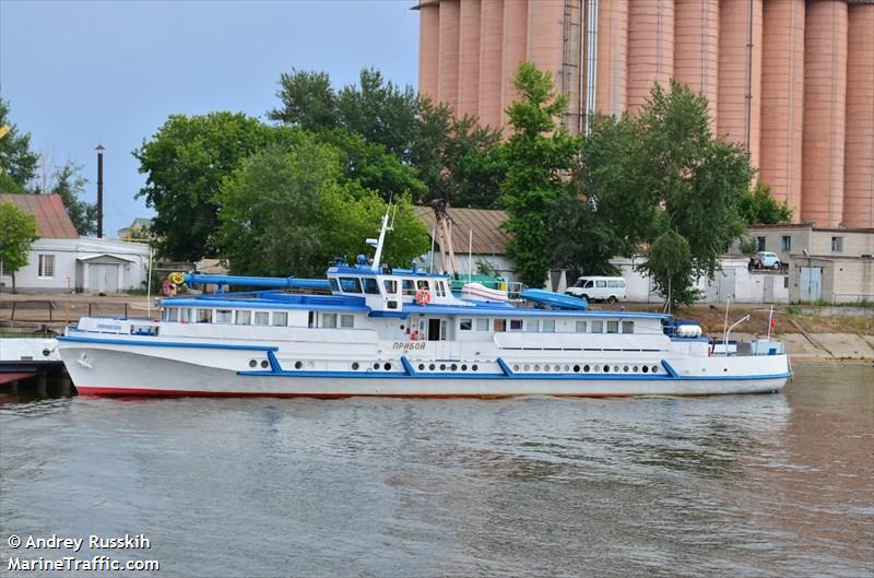 priboj (Passenger ship) - IMO , MMSI 273368900 under the flag of Russia