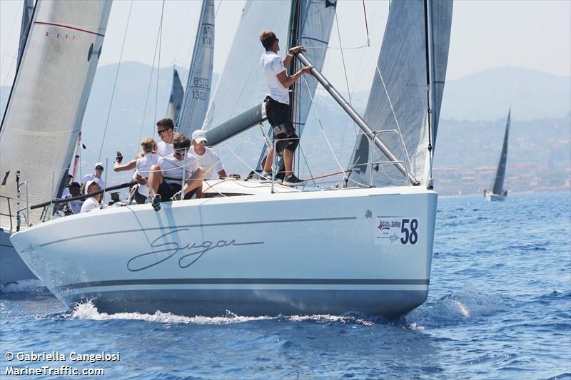 sugar (Sailing vessel) - IMO , MMSI 276005650, Call Sign ES3200 under the flag of Estonia