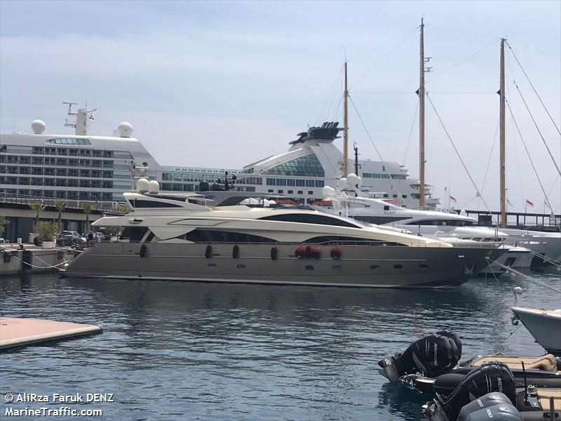 tt cleopatra (Pleasure craft) - IMO , MMSI 312804000, Call Sign V3RR4 under the flag of Belize