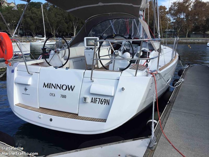 minnow (Sailing vessel) - IMO , MMSI 503021960, Call Sign AIF769N under the flag of Australia