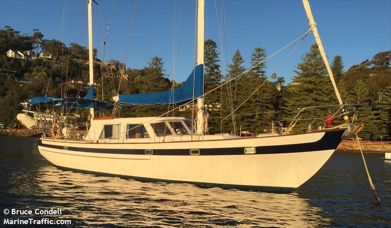 moonshine (Sailing vessel) - IMO , MMSI 503079620, Call Sign VJ2953 under the flag of Australia