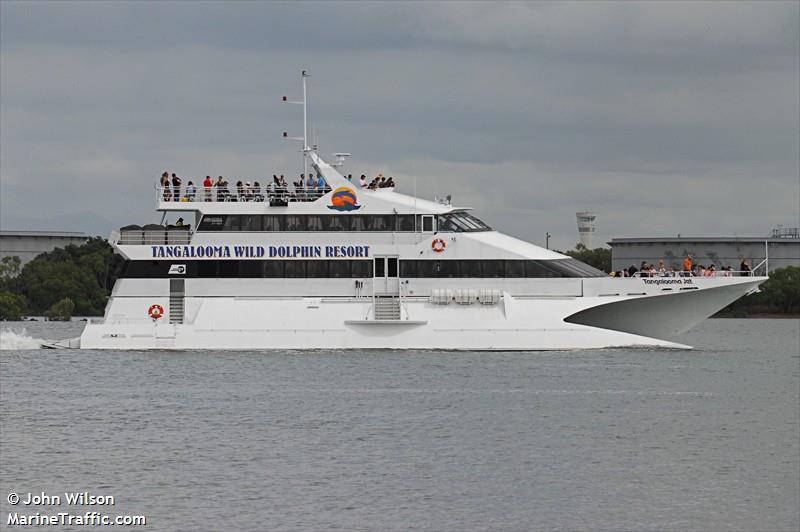 tangalooma jet (Passenger ship) - IMO , MMSI 503405300, Call Sign TANGJET under the flag of Australia