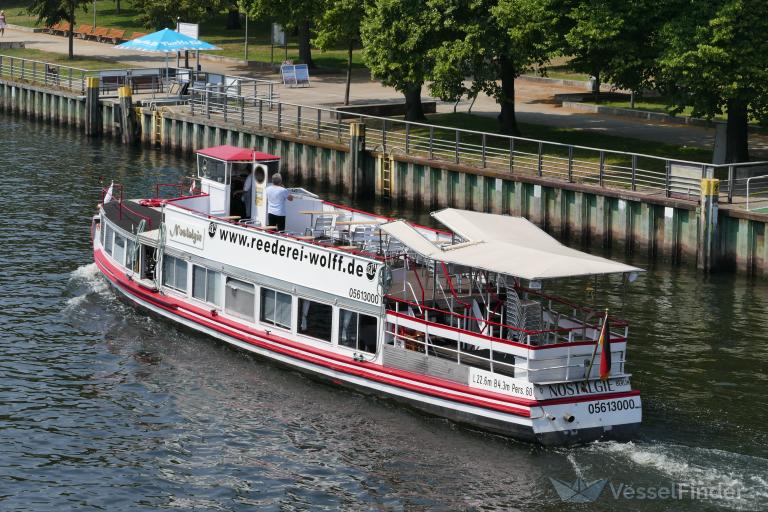 nostalgie (Passenger ship) - IMO , MMSI 211034541, Call Sign DC4541 under the flag of Germany