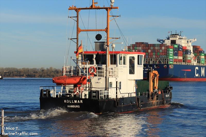 kollmar (Law enforcment) - IMO , MMSI 211430400, Call Sign DD3800 under the flag of Germany