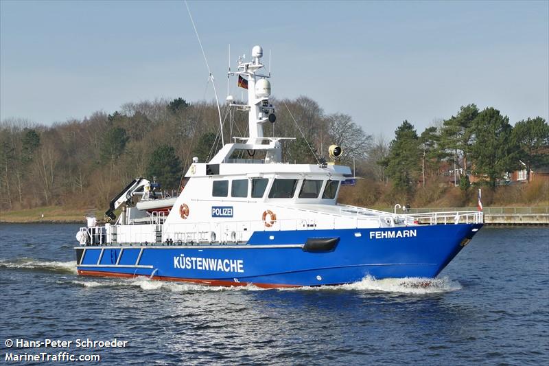 fehmarn (Patrol Vessel) - IMO 9452098, MMSI 211477060, Call Sign DJ3894 under the flag of Germany