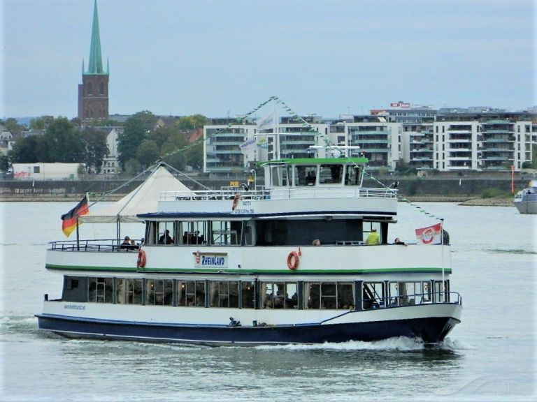 fgs rheinland (Passenger ship) - IMO , MMSI 211591180, Call Sign DC3566 under the flag of Germany