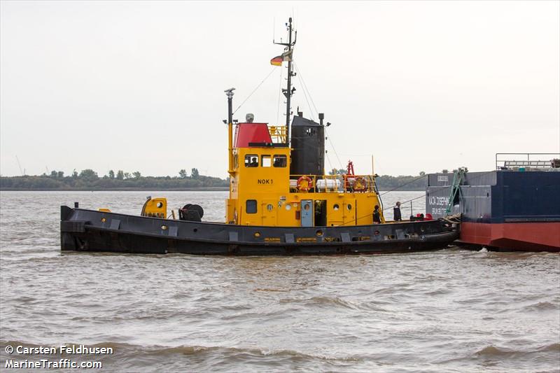 nok1 (Tug) - IMO , MMSI 211614010, Call Sign DJJS under the flag of Germany