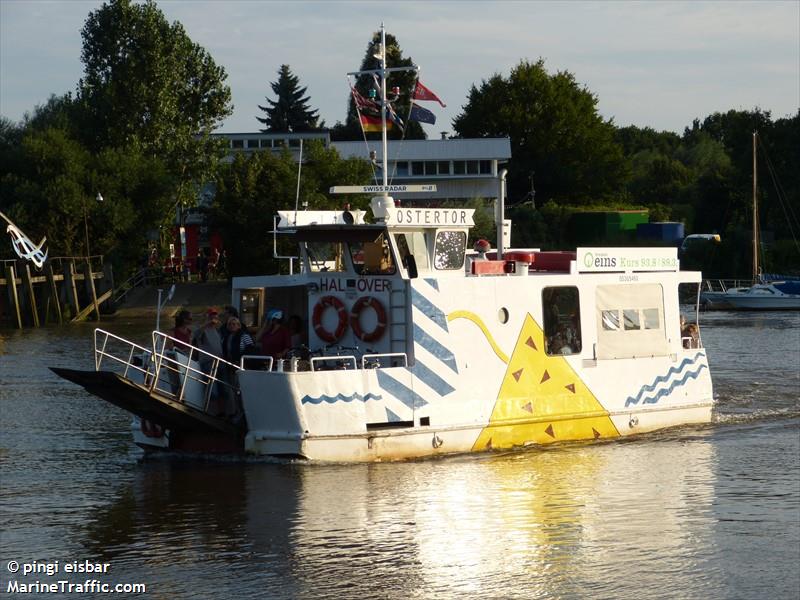 ostertor (Passenger ship) - IMO , MMSI 211772110, Call Sign DF4552 under the flag of Germany