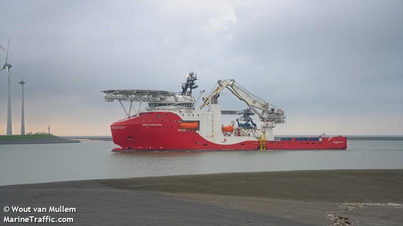 siem barracuda (Offshore Support Vessel) - IMO 9660114, MMSI 212253000, Call Sign 5BZQ3 under the flag of Cyprus