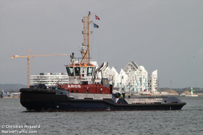 aros (Tug) - IMO 9259238, MMSI 219002416, Call Sign OURY2 under the flag of Denmark