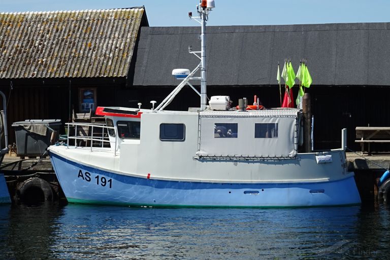 bouda as191 (Fishing vessel) - IMO , MMSI 219020150, Call Sign XPB2445 under the flag of Denmark