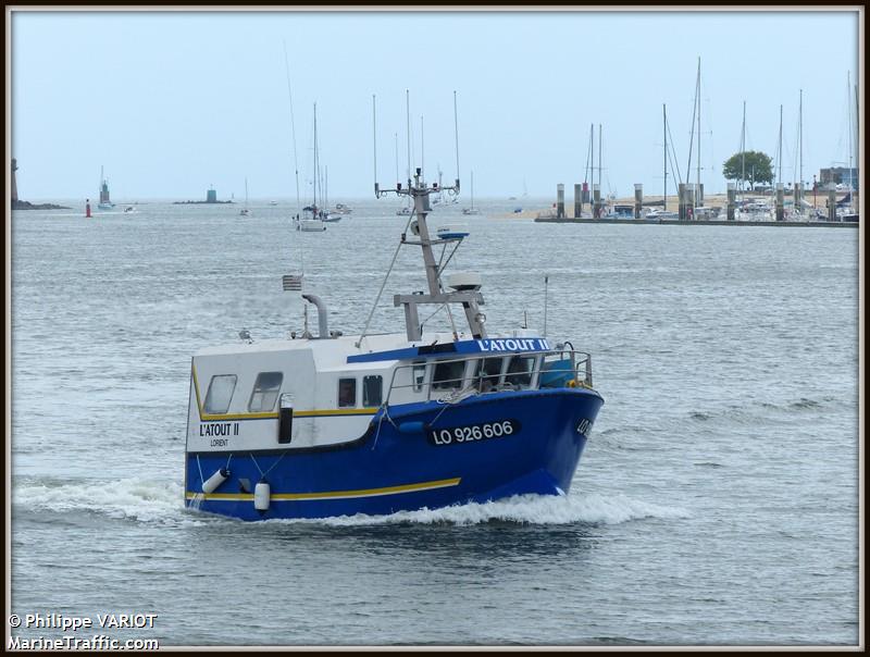 fv latout ii (Fishing vessel) - IMO , MMSI 227021840, Call Sign FGG5090 under the flag of France