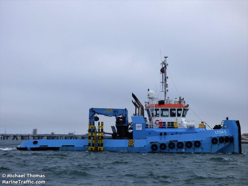 lydia d (Tug) - IMO 9582764, MMSI 228098900, Call Sign FJZS under the flag of France