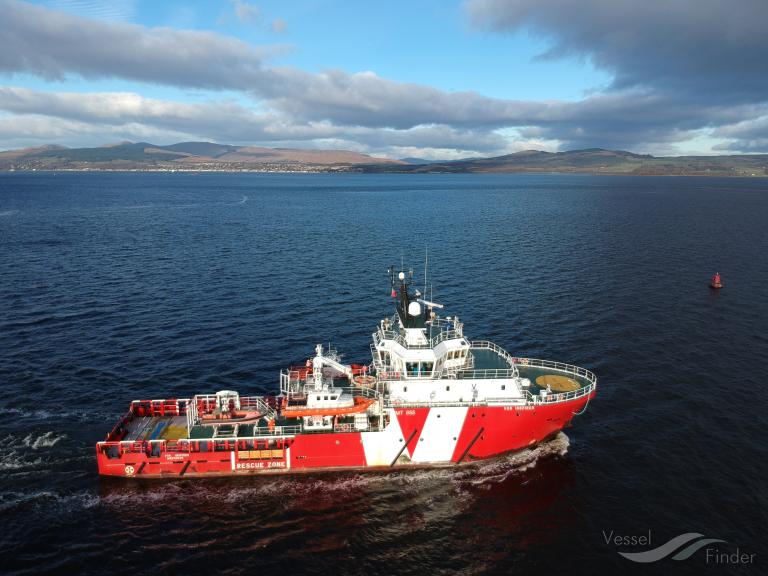 vos inspirer (Offshore Tug/Supply Ship) - IMO 9366067, MMSI 235059199, Call Sign 2AFP6 under the flag of United Kingdom (UK)