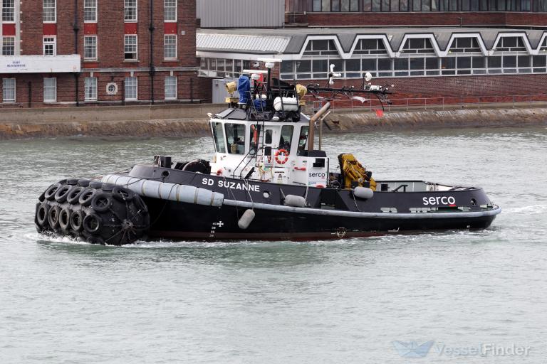 sd suzanne (Tug) - IMO 9533749, MMSI 235074416, Call Sign 2COB9 under the flag of United Kingdom (UK)